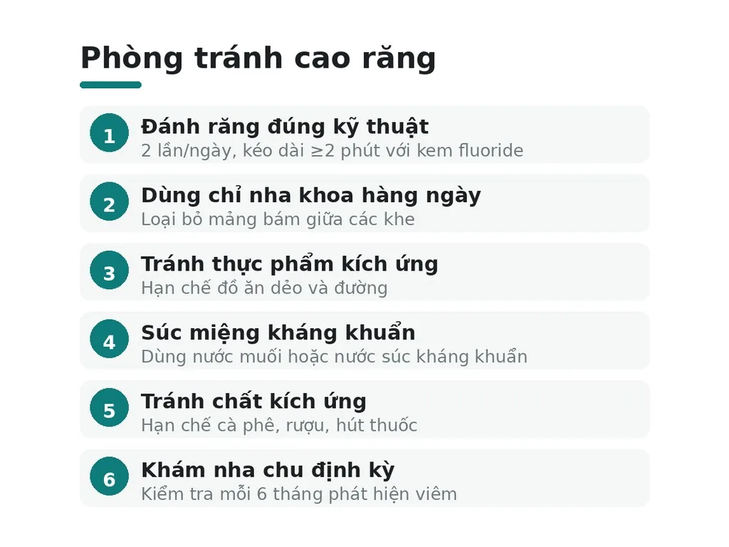Hiểu lầm và lưu ý khi cạo vôi