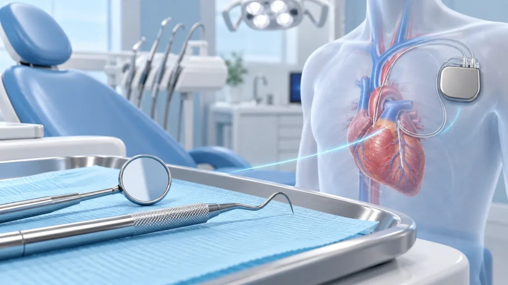 Người có máy tạo nhịp tim có cạo vôi răng được không: nguy cơ nhiễu sóng