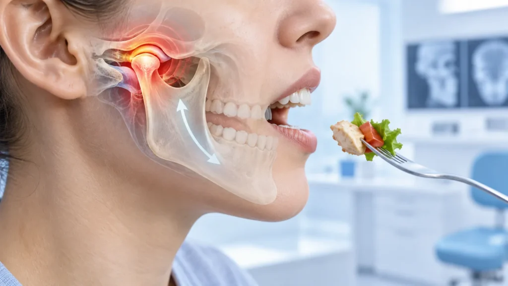 Đau khớp thái dương hàm khi nhai do đâu: nguyên nhân