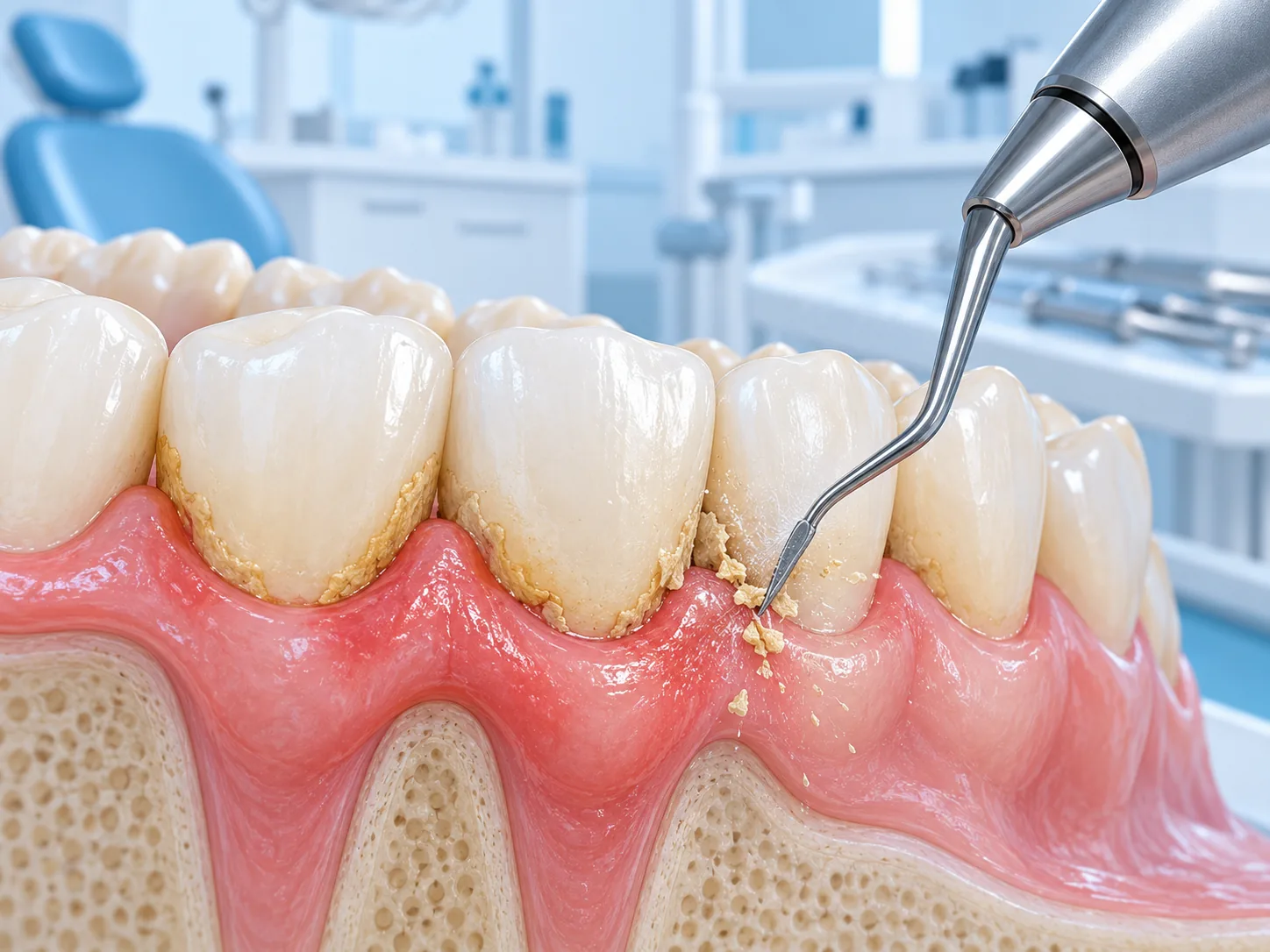 Viêm nướu có cạo vôi răng được không?