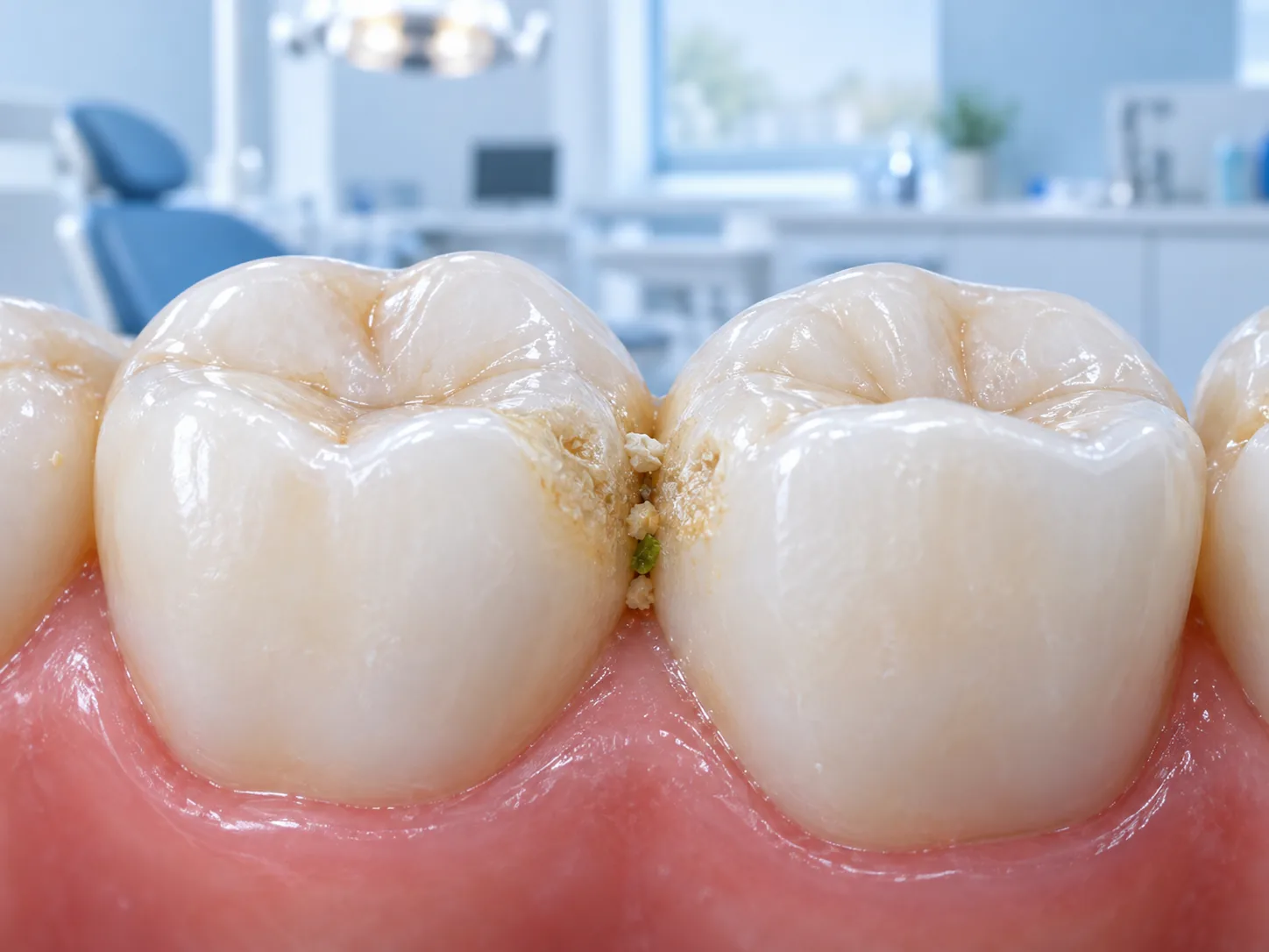 Thức ăn hay mắc ở một kẽ răng có phải dấu hiệu sâu kẽ răng không?