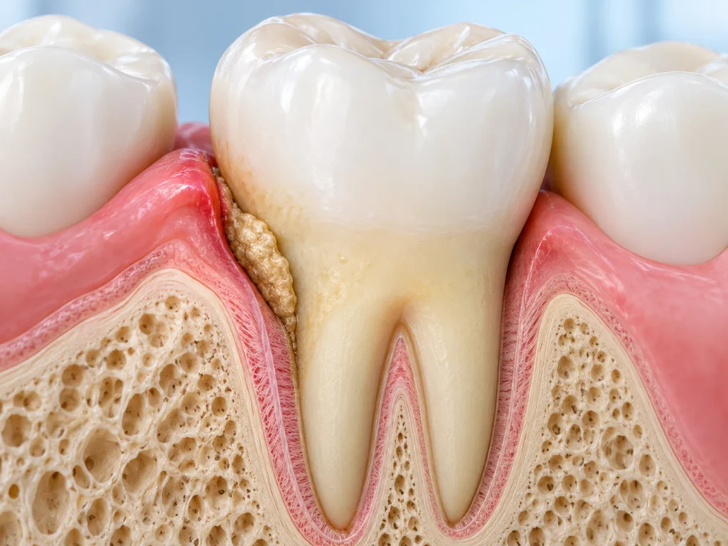 Vôi răng dưới nướu có gây hại gì nếu không xử lý?