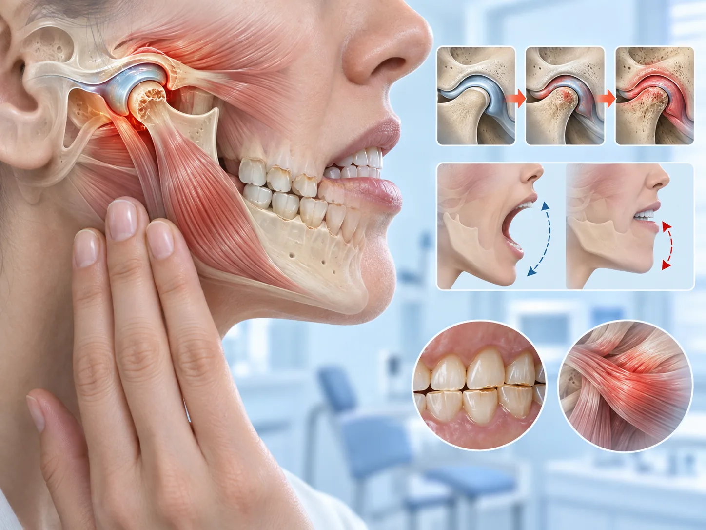 Đau khớp thái dương hàm khi nhai có nguy hiểm không?